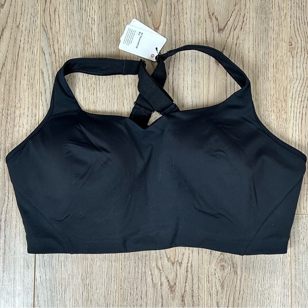 NWT - All Powered Up Bra by Lululemon | Size 40G | Black Colour | Medium Support - Picture 6 of 8
